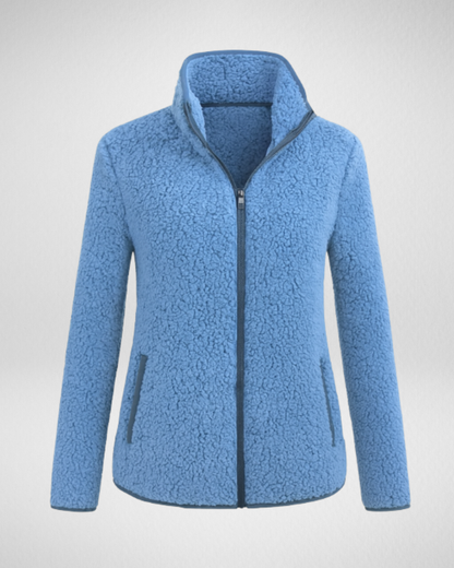 Damska bluza polarowa z zamkiem – ciepło i komfort na chłodne dni