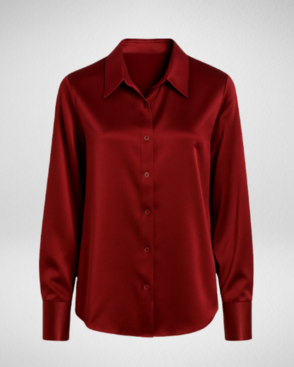 Damska satynowa koszula – elegancja i wygoda w każdej stylizacji