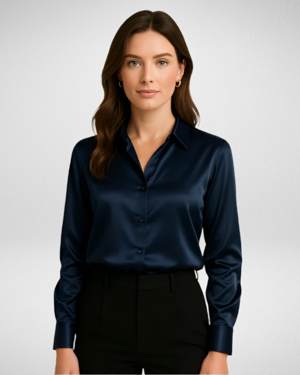 Damska satynowa koszula – elegancja i wygoda w każdej stylizacji