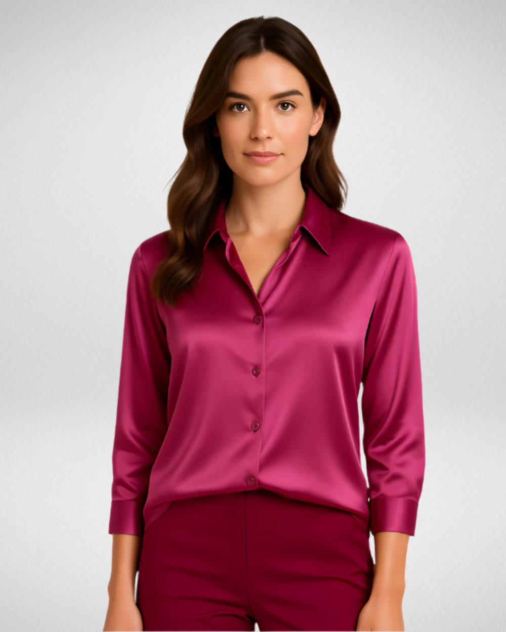Damska satynowa koszula – elegancja i wygoda w każdej stylizacji