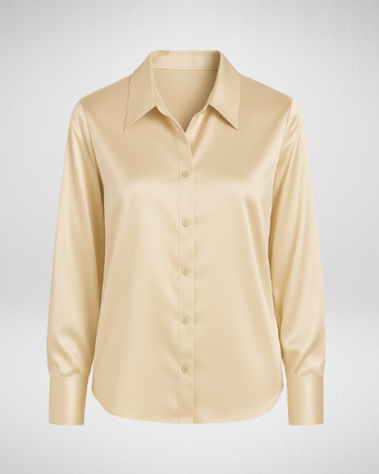 Damska satynowa koszula – elegancja i wygoda w każdej stylizacji