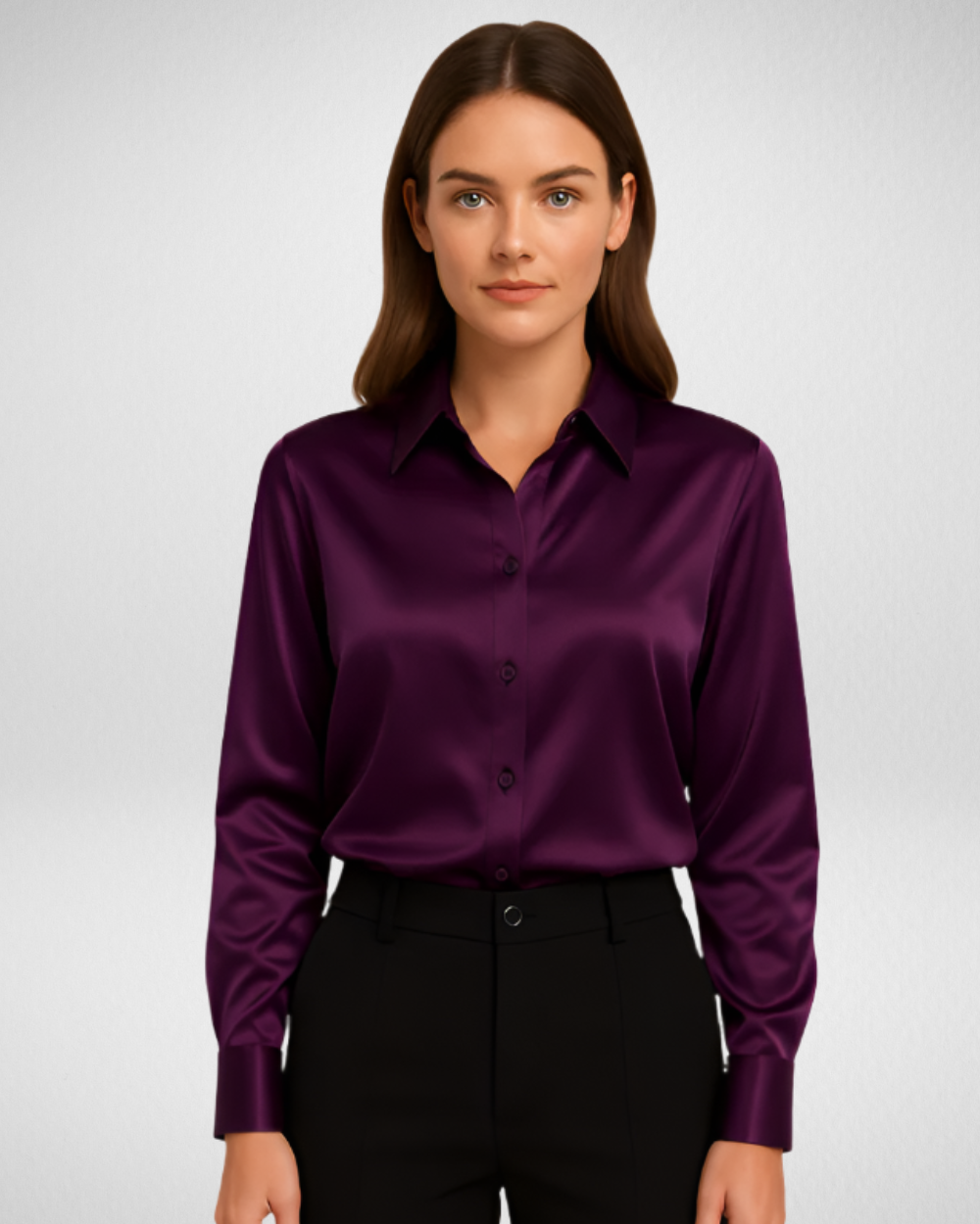 Damska satynowa koszula – elegancja i wygoda w każdej stylizacji