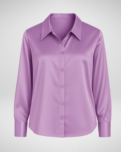 Damska satynowa koszula – elegancja i wygoda w każdej stylizacji