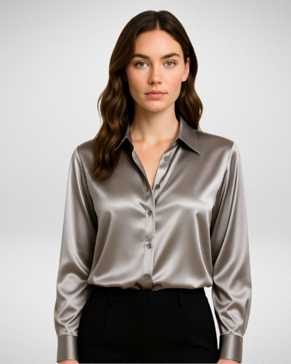 Damska satynowa koszula – elegancja i wygoda w każdej stylizacji