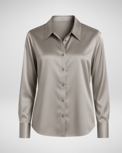 Damska satynowa koszula – elegancja i wygoda w każdej stylizacji