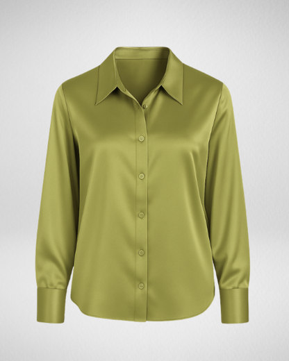 Damska satynowa koszula – elegancja i wygoda w każdej stylizacji