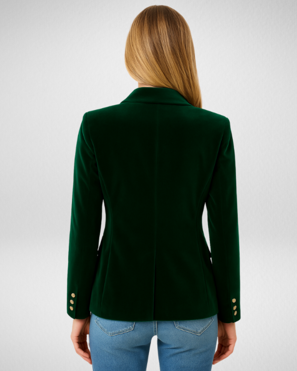 Damska aksamitna marynarka – elegancja i nowoczesny szyk