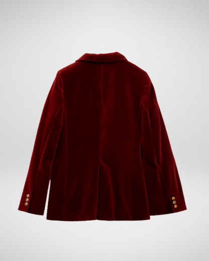 Damska aksamitna marynarka – elegancja i nowoczesny szyk