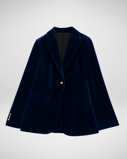 Damska aksamitna marynarka – elegancja i nowoczesny szyk