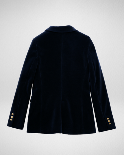 Damska aksamitna marynarka – elegancja i nowoczesny szyk