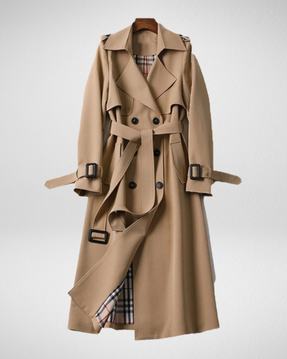 Damski klasyczny trencz – ponadczasowa elegancja na każdą okazję