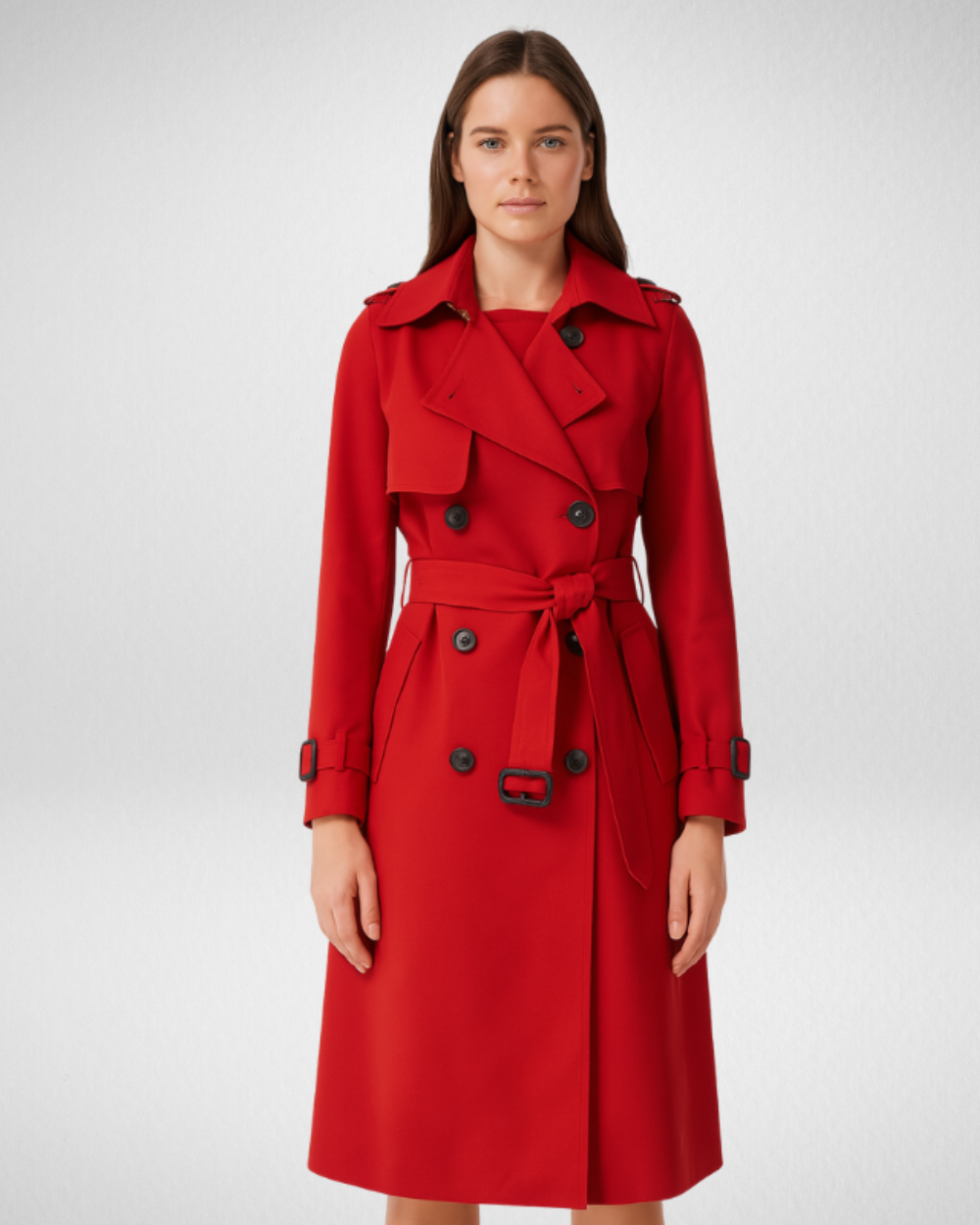 Damski klasyczny trencz – ponadczasowa elegancja na każdą okazję