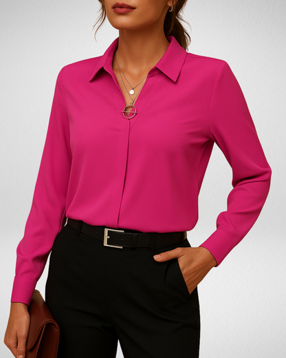 Elegancka damska bluzka – klasyczny krój i ponadczasowy styl