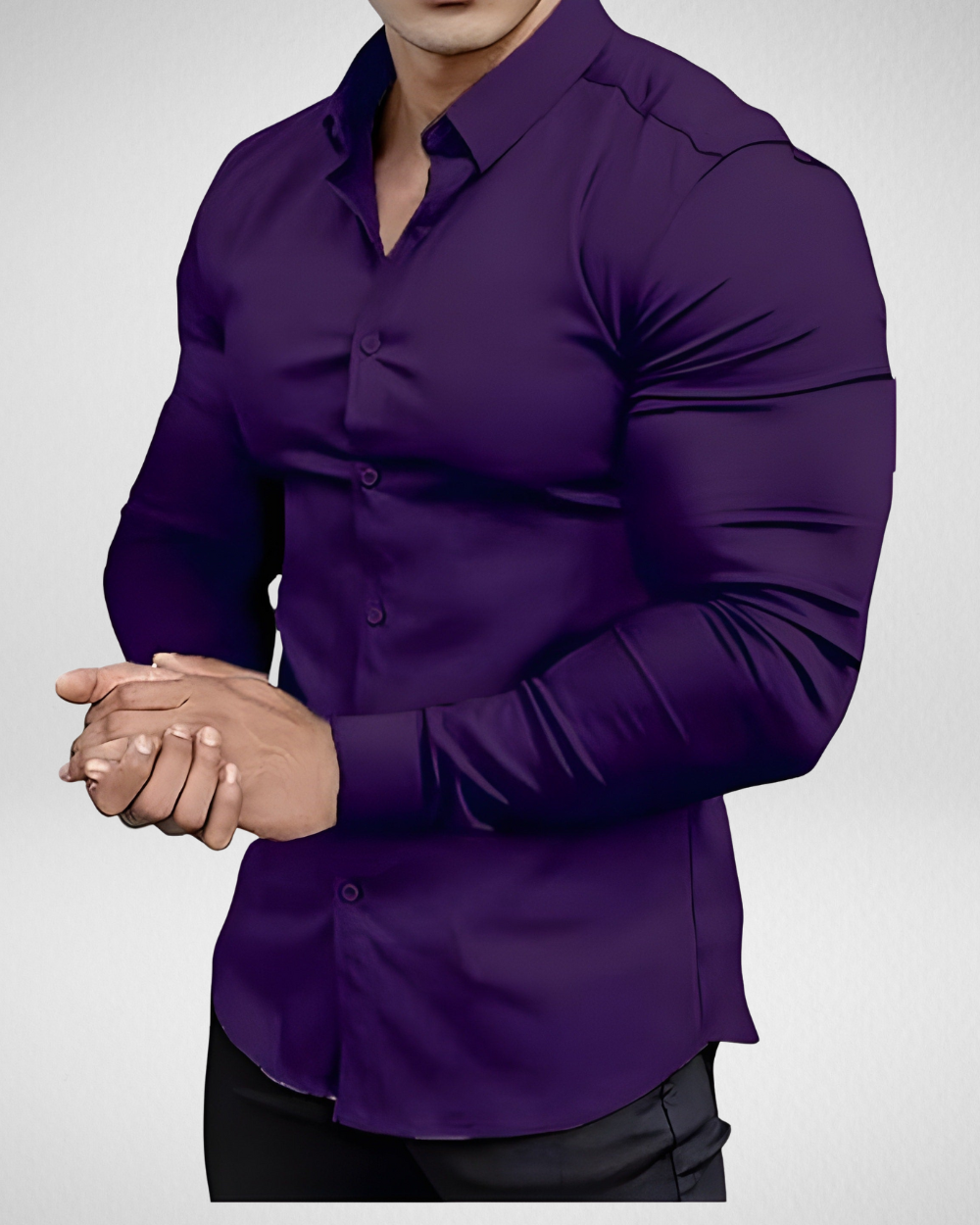 Elegancka koszula męska Slim Fit – styl i komfort w nowoczesnym wydaniu