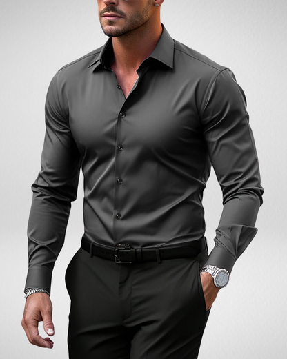 Elegancka męska koszula Slim Fit – prostota i styl w nowoczesnym wydaniu