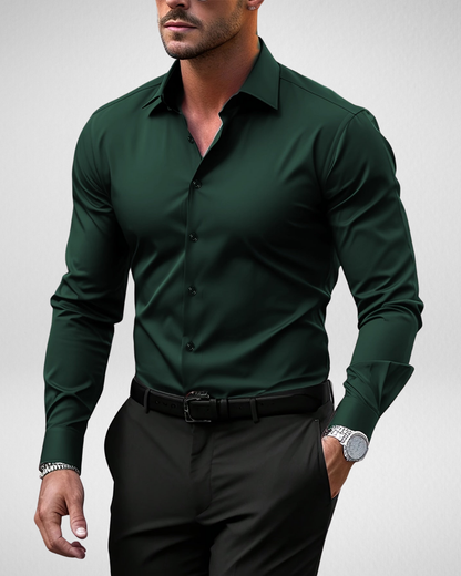 Elegancka męska koszula Slim Fit – prostota i styl w nowoczesnym wydaniu