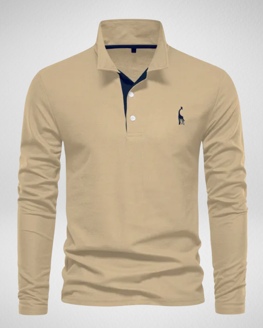 Męska Koszulka Polo z Długim Rękawem – Klasyka w Nowoczesnym Wydaniu