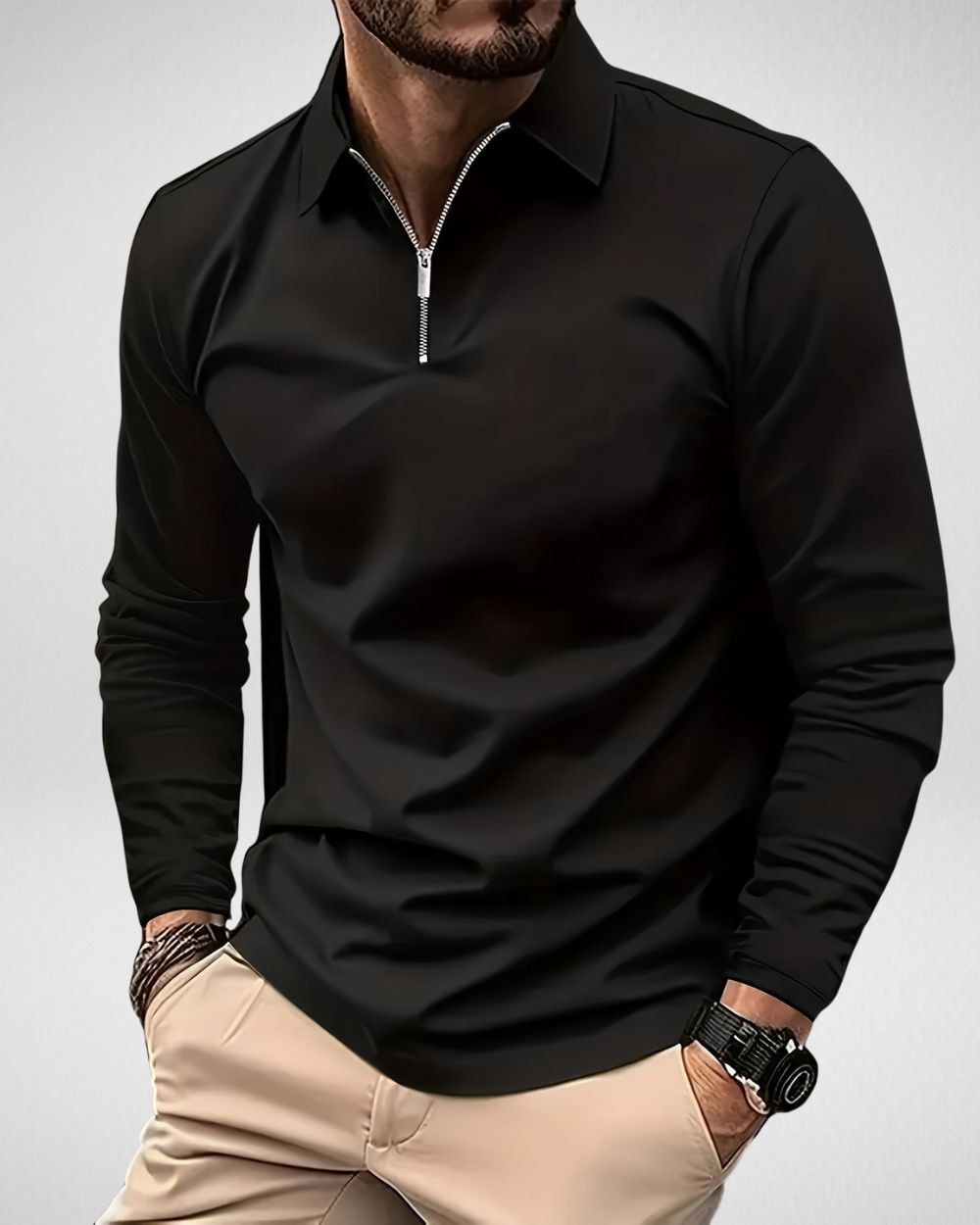 Męska koszula z zamkiem – styl i wygoda w nowoczesnym wydaniu