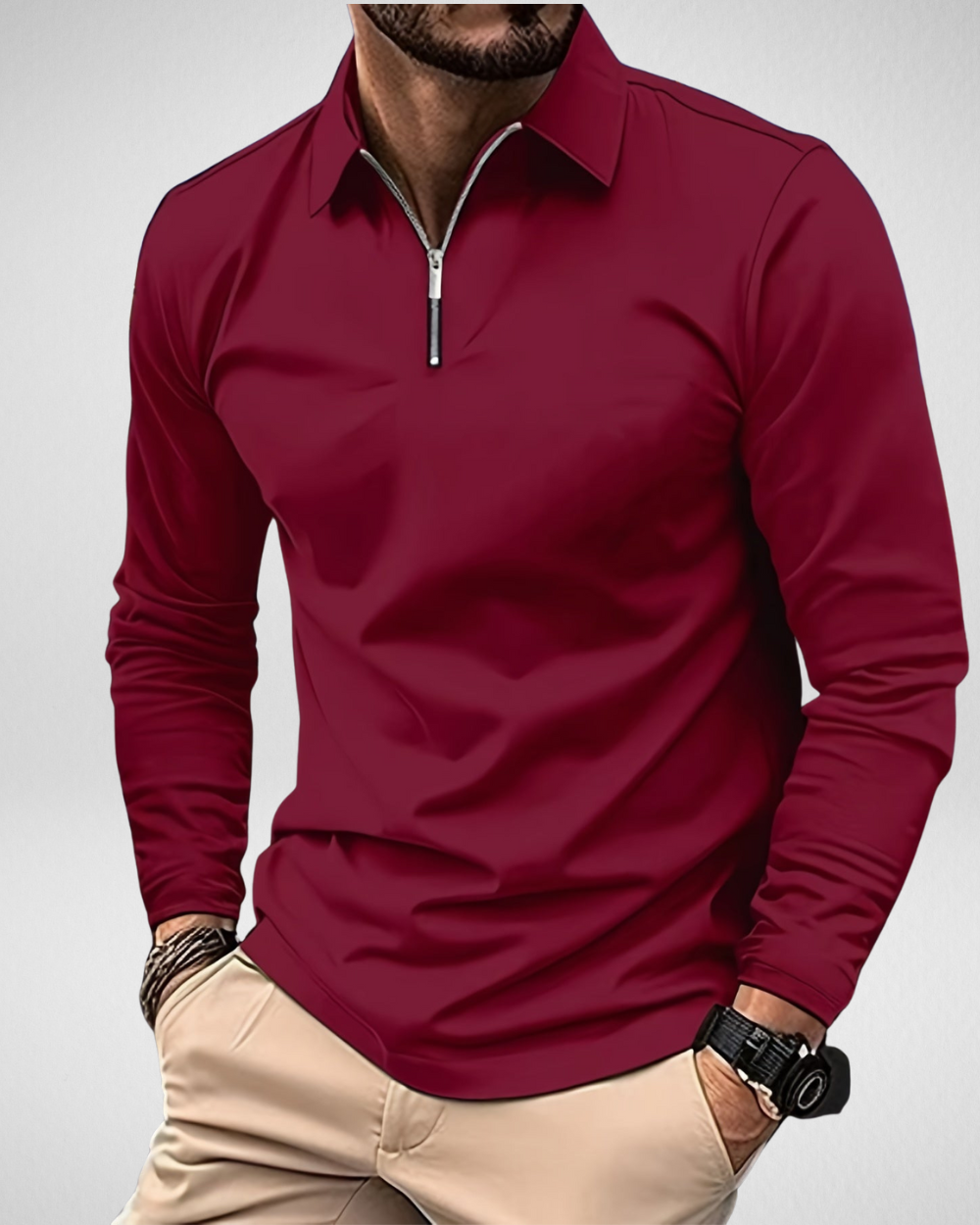 Męska koszula z zamkiem – styl i wygoda w nowoczesnym wydaniu