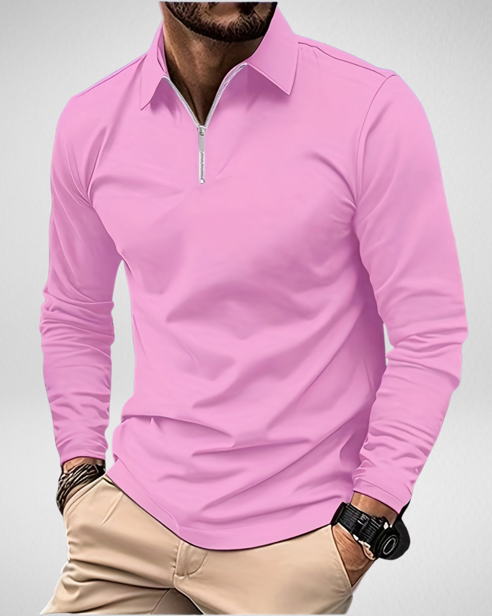 Męska koszula z zamkiem – styl i wygoda w nowoczesnym wydaniu