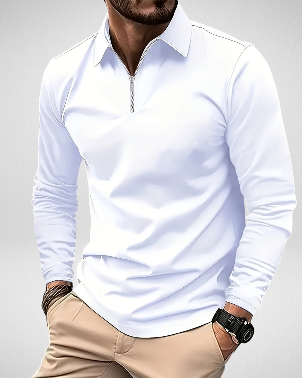 Męska koszula z zamkiem – styl i wygoda w nowoczesnym wydaniu