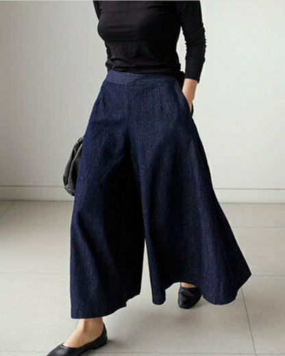 Damska Spódnica Maxi z Denimu – Klasyka w Nowoczesnym Stylu