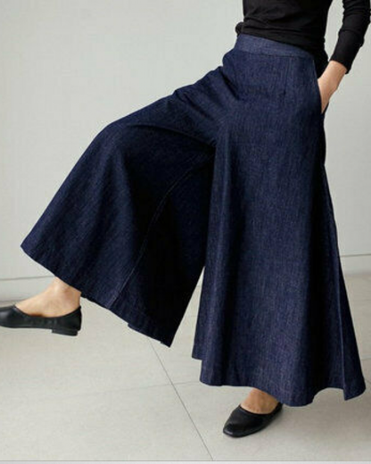 Damska Spódnica Maxi z Denimu – Klasyka w Nowoczesnym Stylu