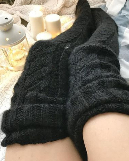 Ciepłe zakolanówki Windy – miękkość, wygoda i zimowy komfort