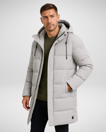 Męska Wodoodporna Kurtka Puchowa – Zimowa Ochrona