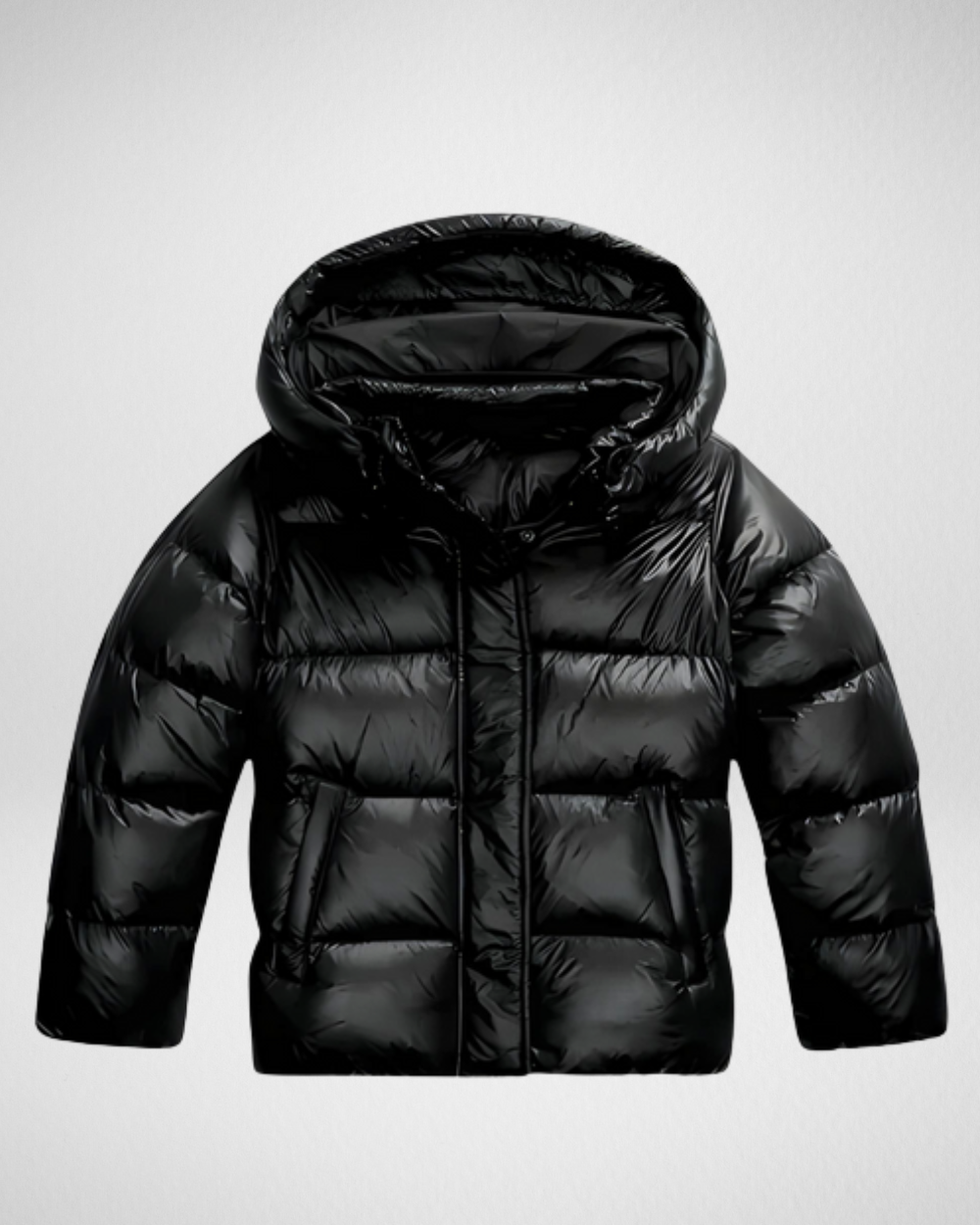 Damska Błyszcząca Kurtka Puchowa – Nowoczesny Look na Zimne Dni