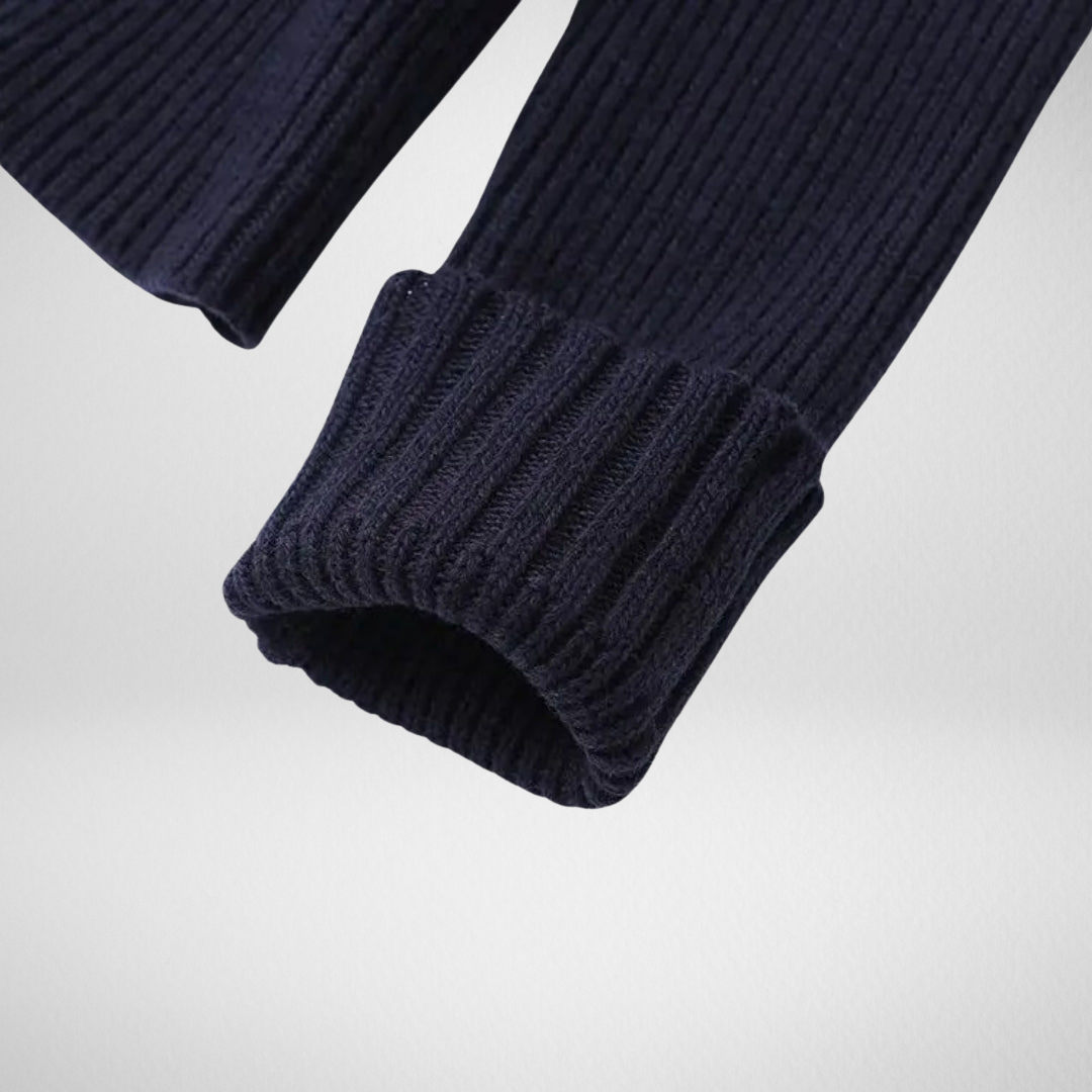 Damski Kardigan z Denimowymi Detalami – Styl i Nowoczesny Kontrast